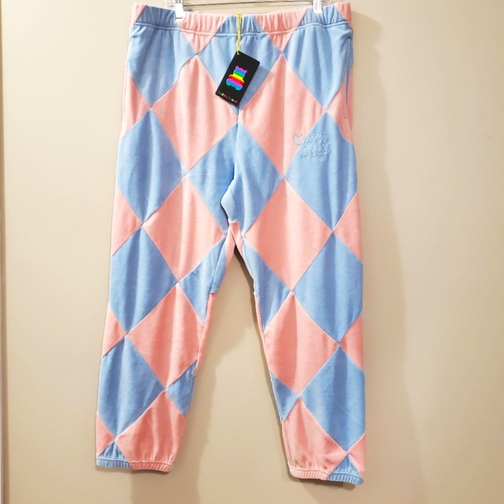 Teddy Fresh - Diamond Velour Pants - Unisex XL - New with Tags